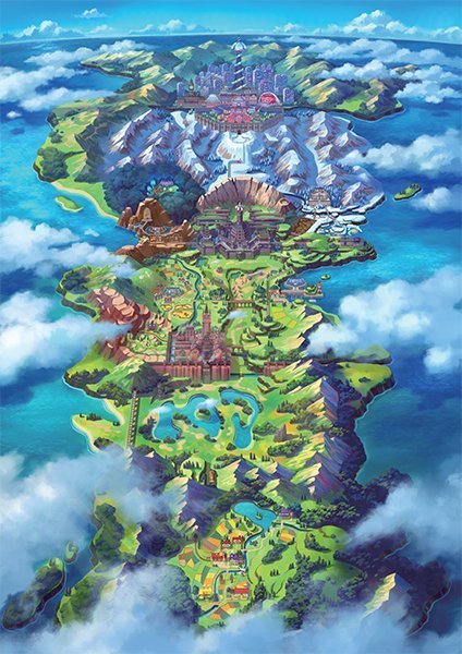 Galar Region - Pokémon Sword and Shield Announced for Nintendo Switch