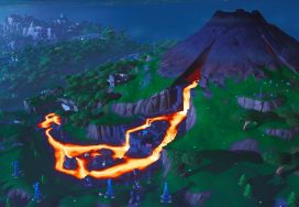 Fortnite Season 8 Map Changes Include a Boiling Volcano