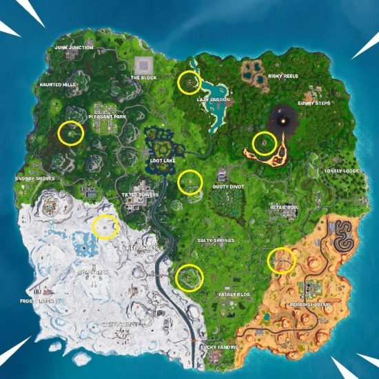 Where to Find All Pirate Camps in Fortnite - Guide Stash