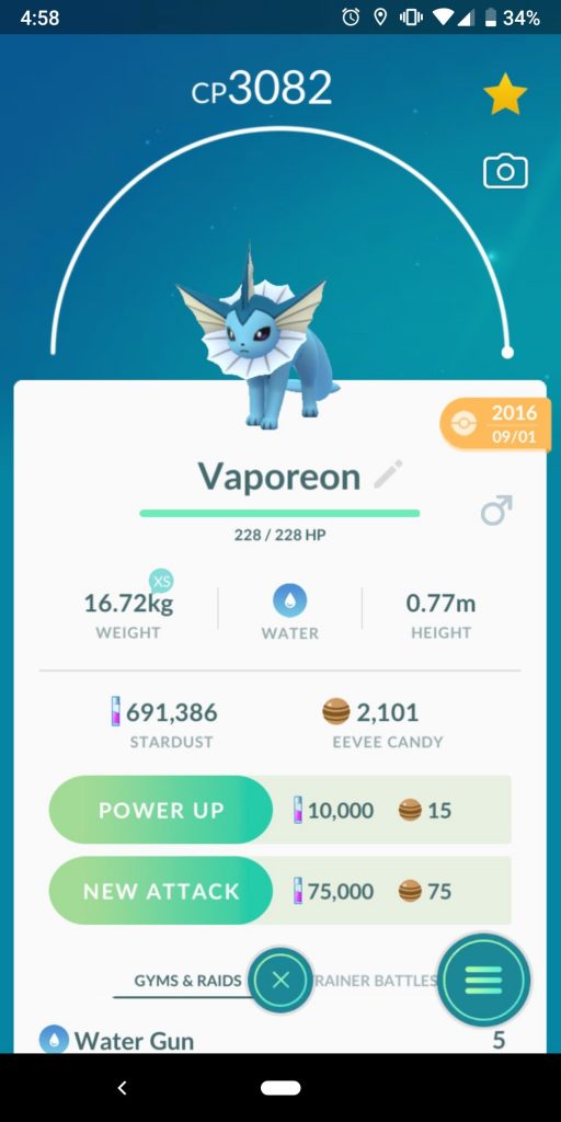 Vaporeon 512x1024 - How to Evolve Eevee in Pokémon GO