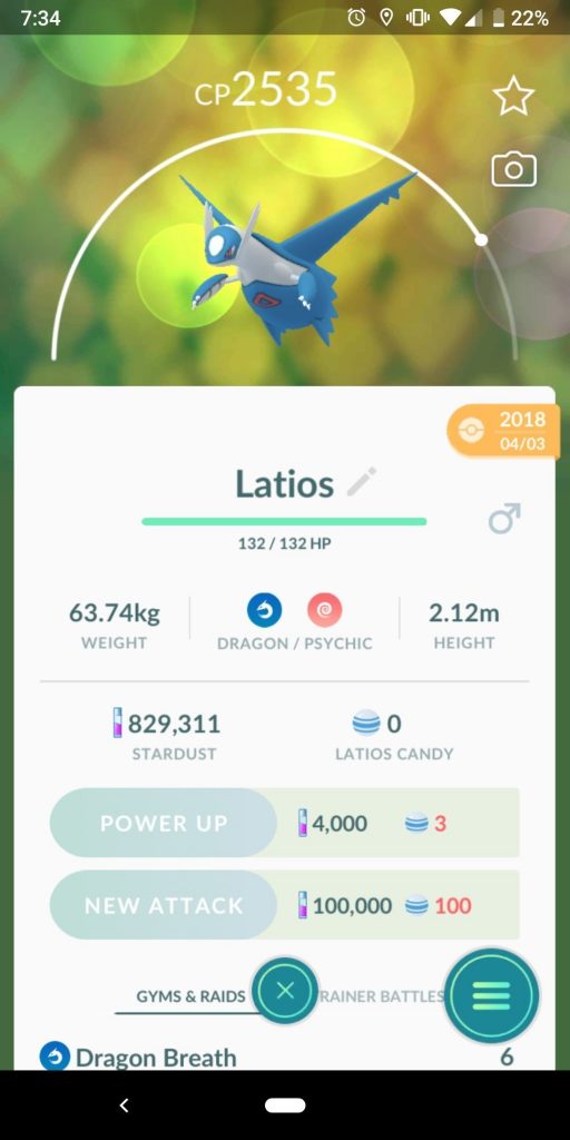 Latios 512x1024 - Latios Raid Week Coming to Pokémon GO
