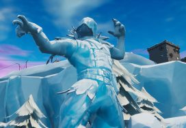 Where to Dance Between Three Ice Sculptures in Fortnite