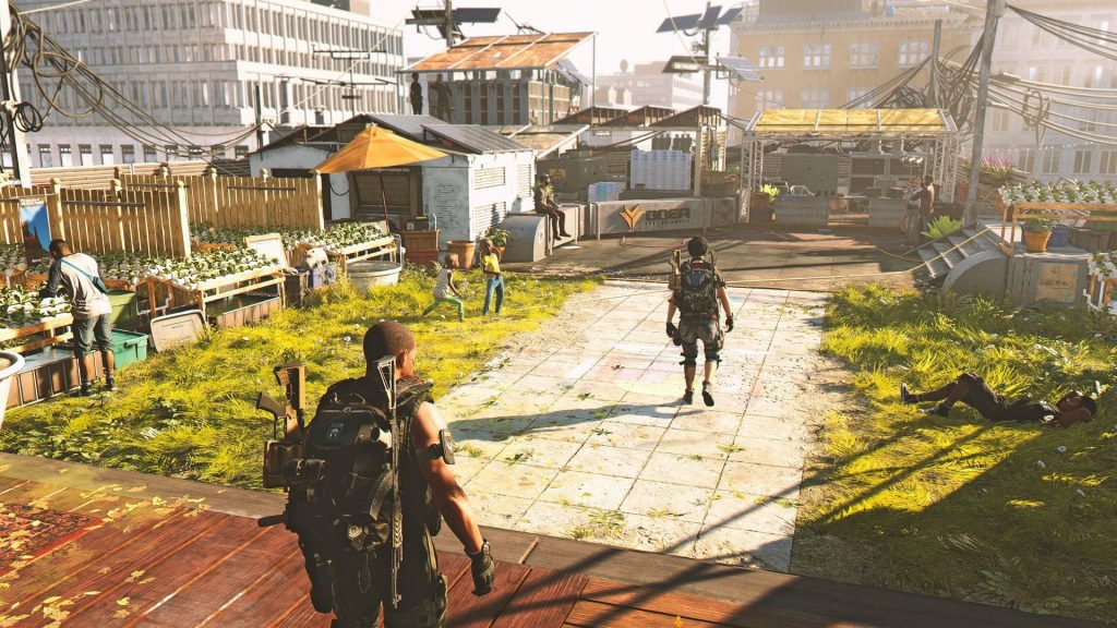 TCTD2 Screenshot Civilians 1549307648 1024x576 - The Division 2 Review - A Better Than Average Looter-Shooter