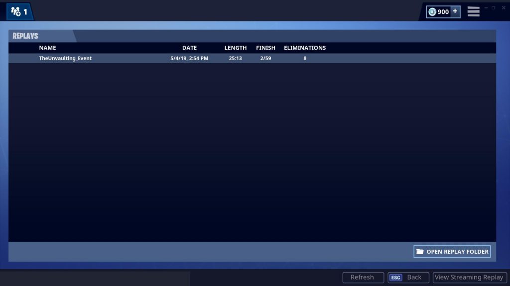Fortnite Unvaulting Event Replay File 1024x576 - How to Replay the Unvaulting Event in Fortnite