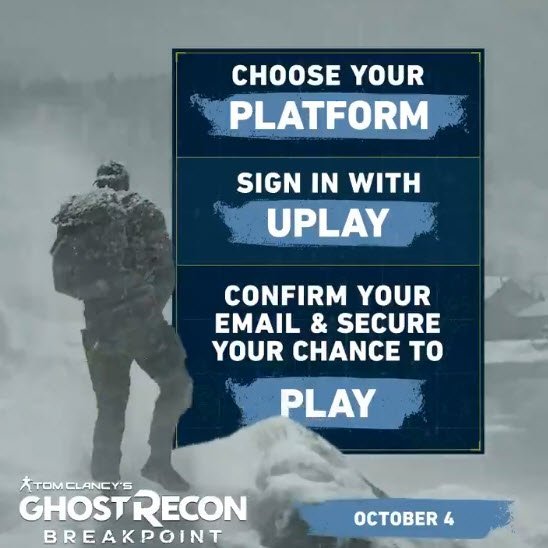 register ghost recon breakpoint beta - How to Get Access to the Ghost Recon Breakpoint Beta