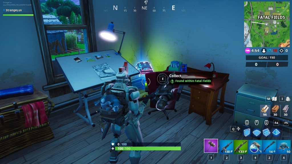 Fortbyte 24 Fatal Fields Location Fortnite 1024x576 - Fortnite: Where is the Fortbyte Found Within Fatal Fields?