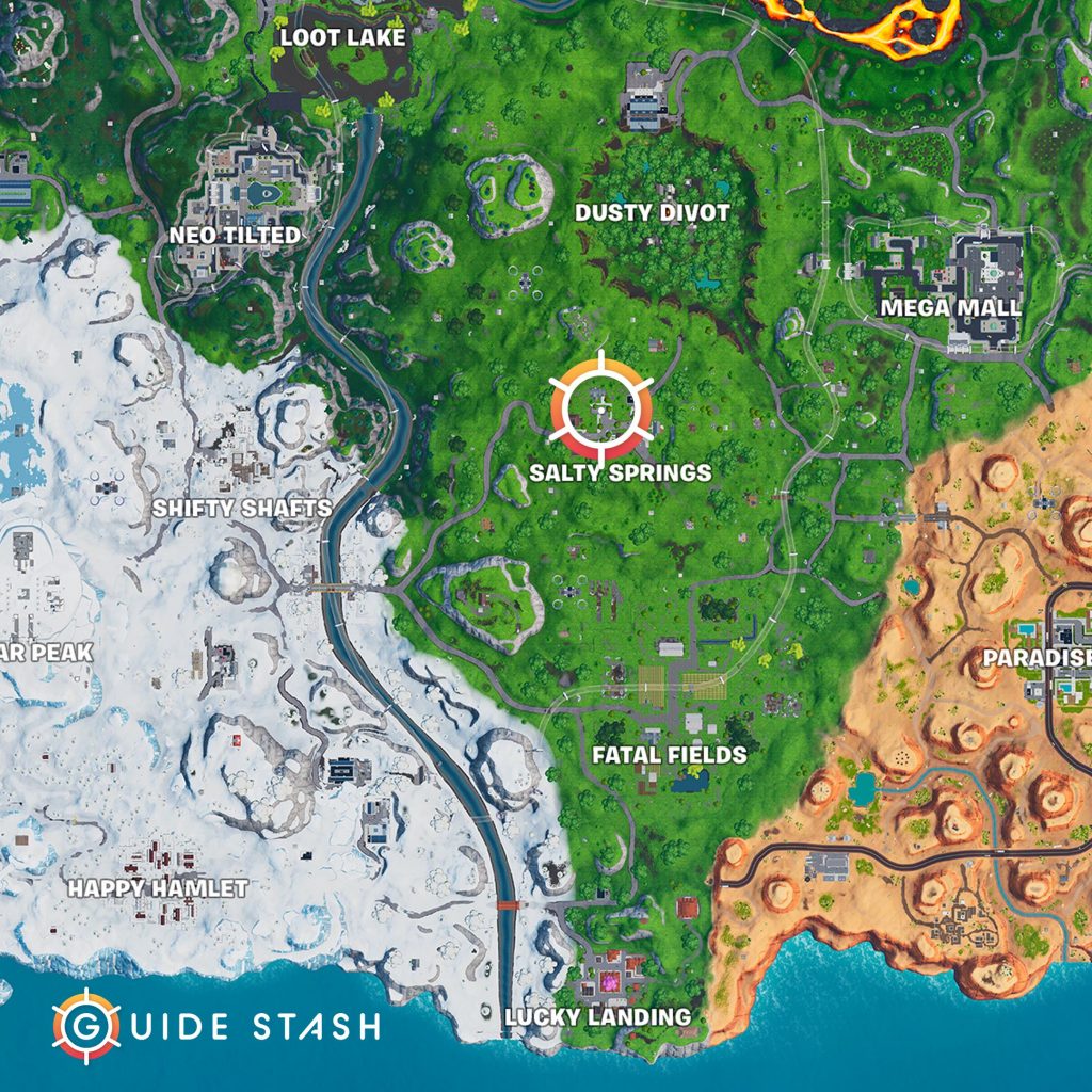 Fortbyte 72 Salty Springs Location Map 1024x1024 - Where to Find Fortbyte 72 in Salty Springs in Fortnite