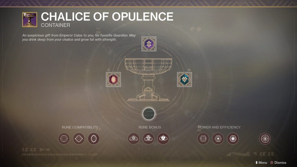 Chalice of Opulence 1024x576 - Season of Opulence Brings a Chalice, Weapon Changes, More