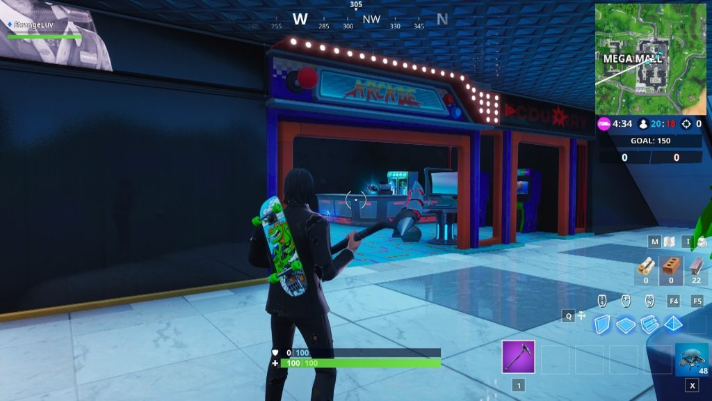 Fortnite Arcade Mega Mall Location 1024x576 - Where to Find Fortbyte 79 Within an Arcade in Fortnite
