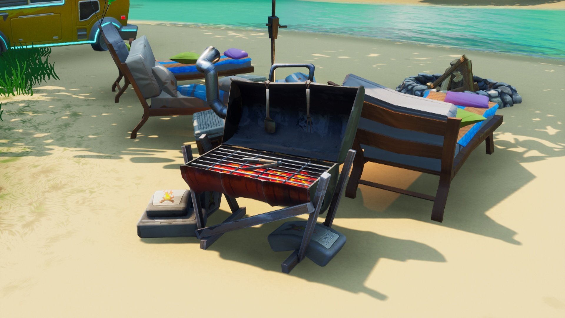 Fortnite Grill Where to Destroy Grills Guide