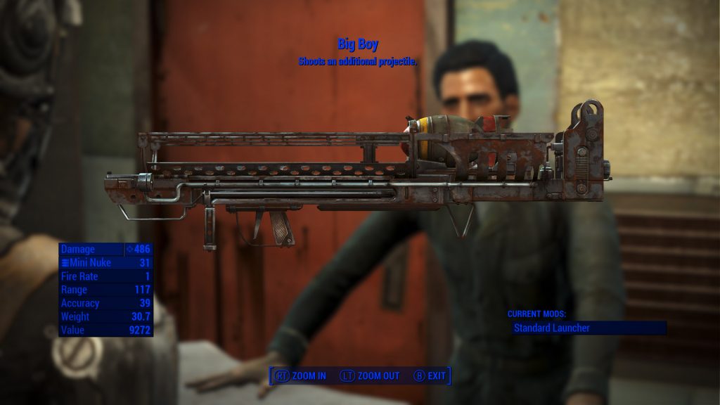 big boy fallout 4 1024x576 - Best Unique and Legendary Weapons in Fallout 4