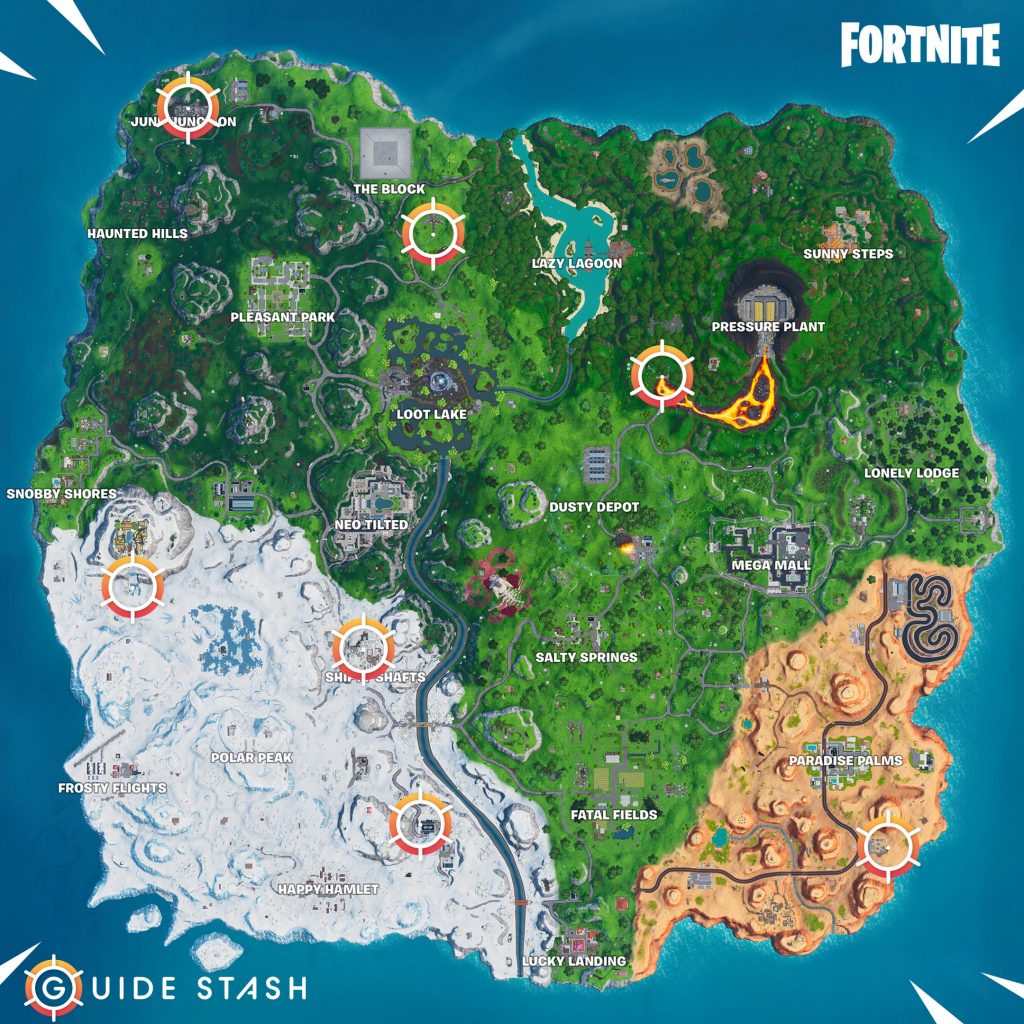 Spray Cans Fortnite Map 1024x1024 - Where to Find Lost Spray Cans in Fortnite