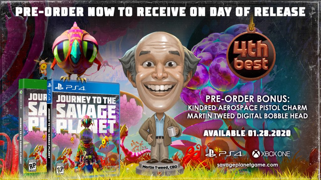 journey to the savage planet pre order 1024x576 - Journey to the Savage Planet Touches Down in January 2020