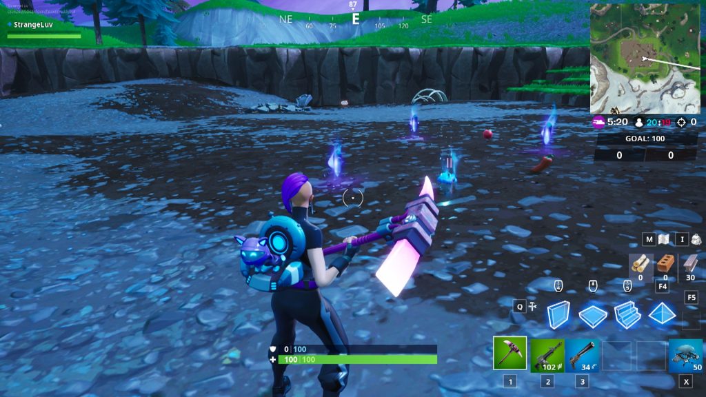 Fortnite Glitched Foraged Items 1024x576 - Consume Glitched Foraged Items in Fortnite