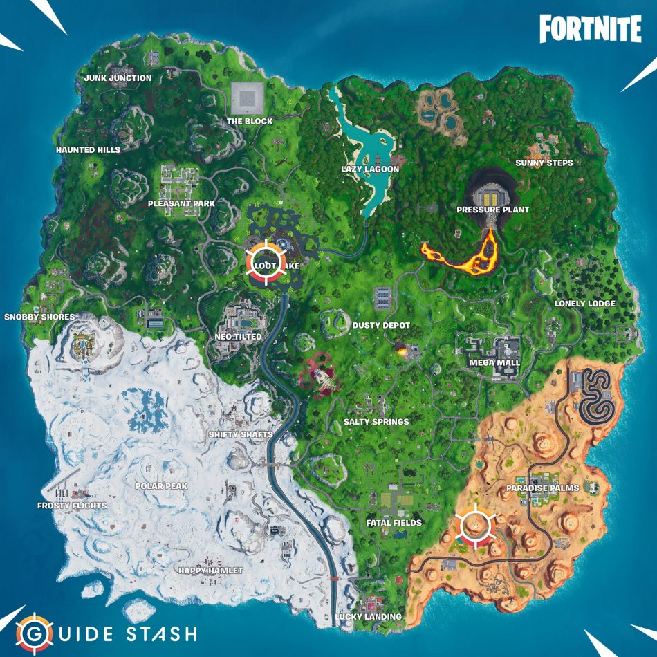 Cube Memorial Locations In Fortnite - Guide Stash