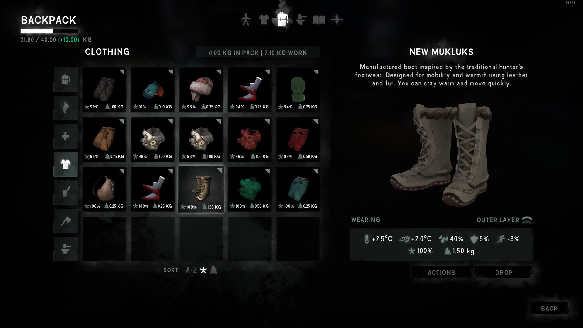 Best Clothing Guide - The Long Dark 