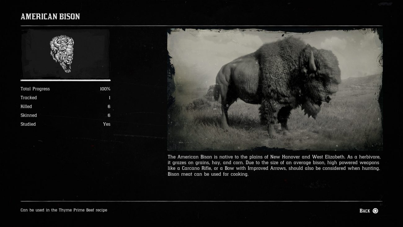 Bison Locations Red Dead Redemption 2 Guide Stash   American Bison Red Dead Redemption 2 1300x731 