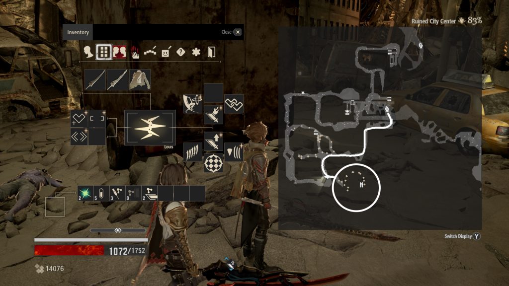 Code Vein Ruined City Center 1024x576 - Where to go in the Ruined City Center in Code Vein