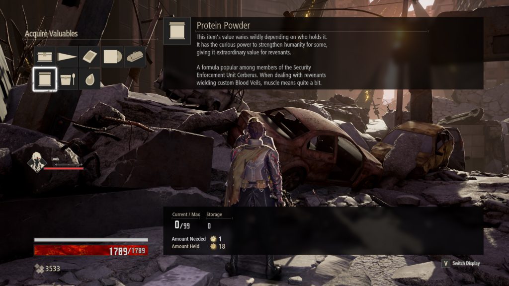 old world materials code vein 1024x576 - What to do with Old World Materials in Code Vein