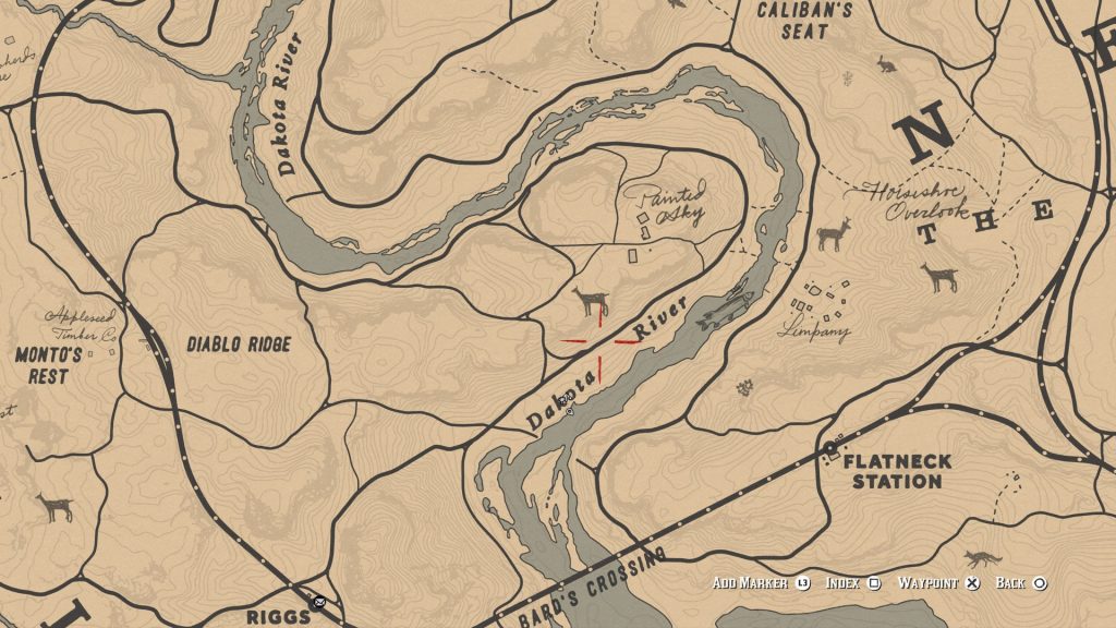 Woodpecker Location Copy 1024x576 - Where to Find a Woodpecker in Red Dead Redemption 2