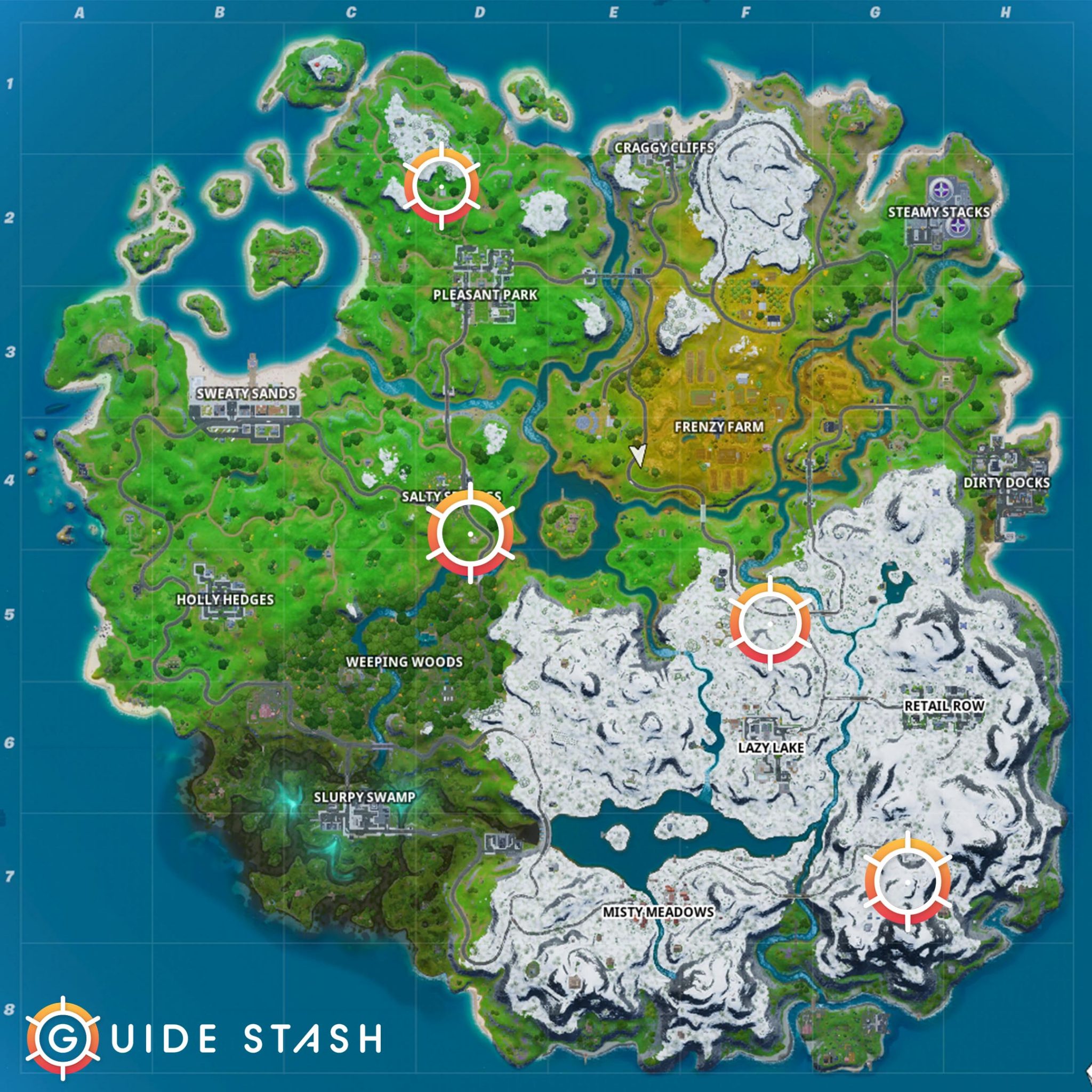 Where to Visit Food Trucks in Fortnite - Guide Stash