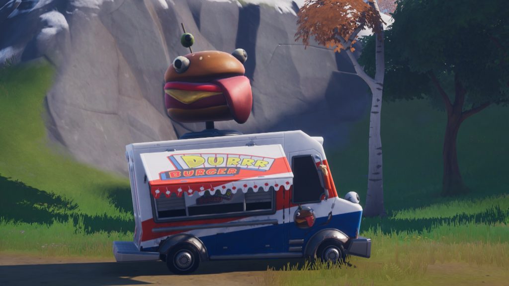 Durrr Burger Food Truck Fortnite 1024x576 - Where to Visit Food Trucks in Fortnite