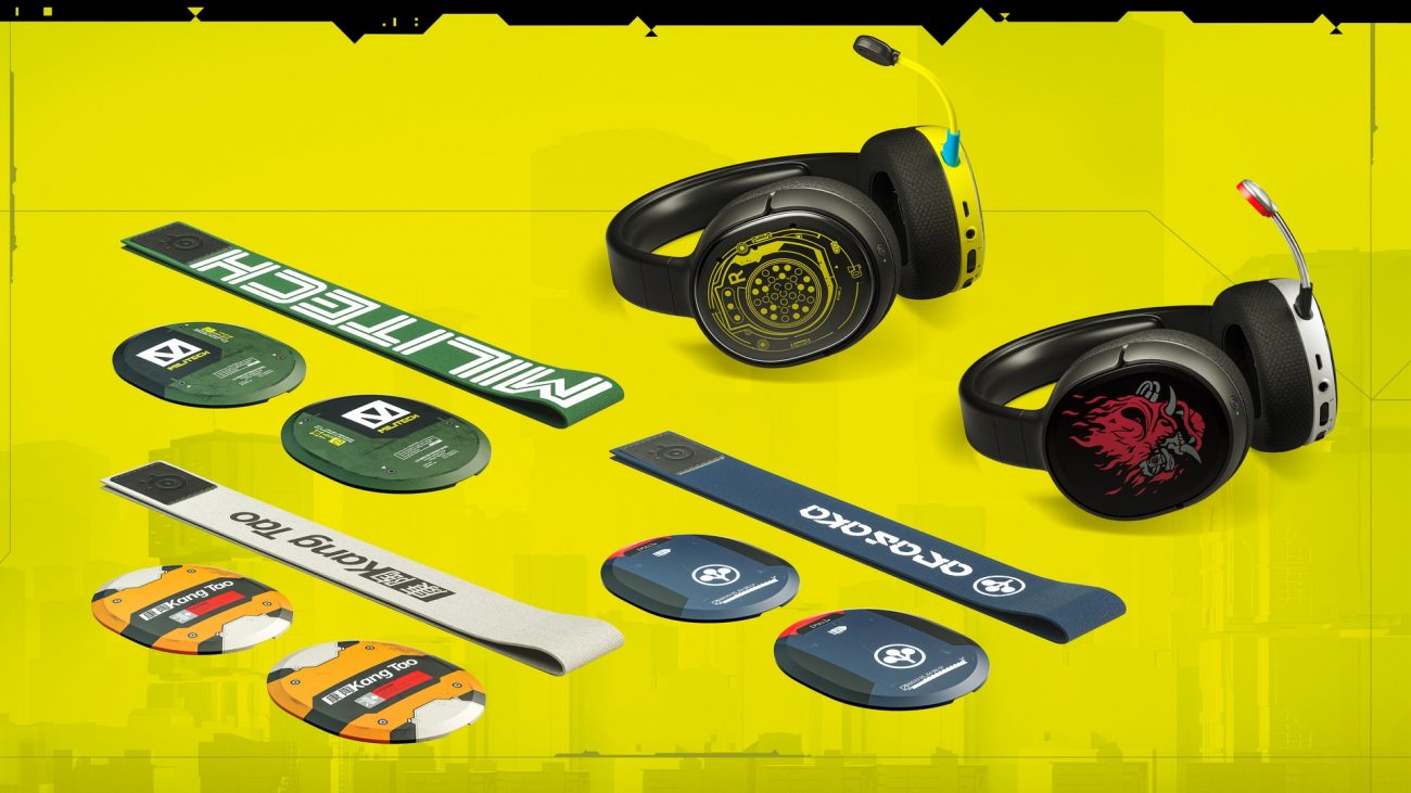 SteelSeries Announces Cyberpunk 2077-Themed Gaming Headsets