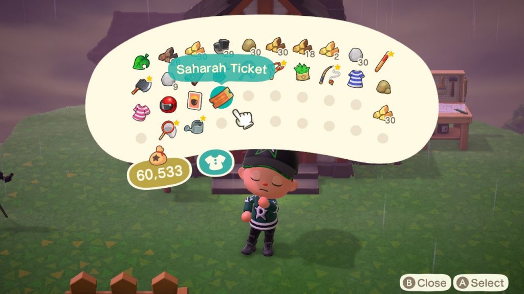 Sahara Ticket item 1024x576 - Sahara Ticket - Animal Crossing: New Horizons