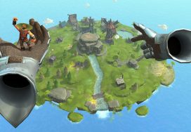 Medieval City Building Meets Virtual Reality in Townsmen VR