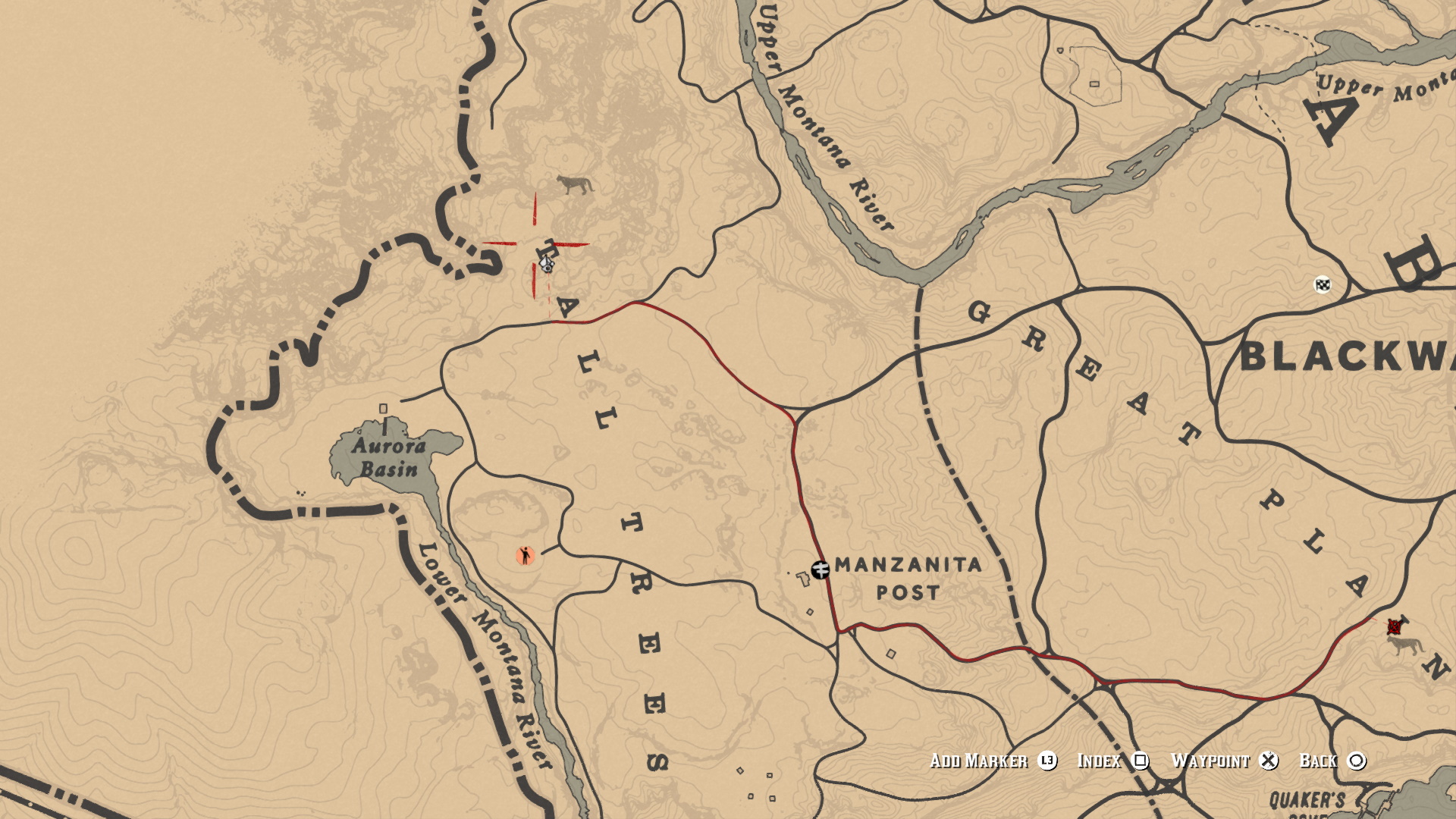 Cougar Location Red Dead Online