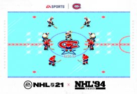 NHL 94 Rewind Features Retro Graphics with Current NHL Rosters