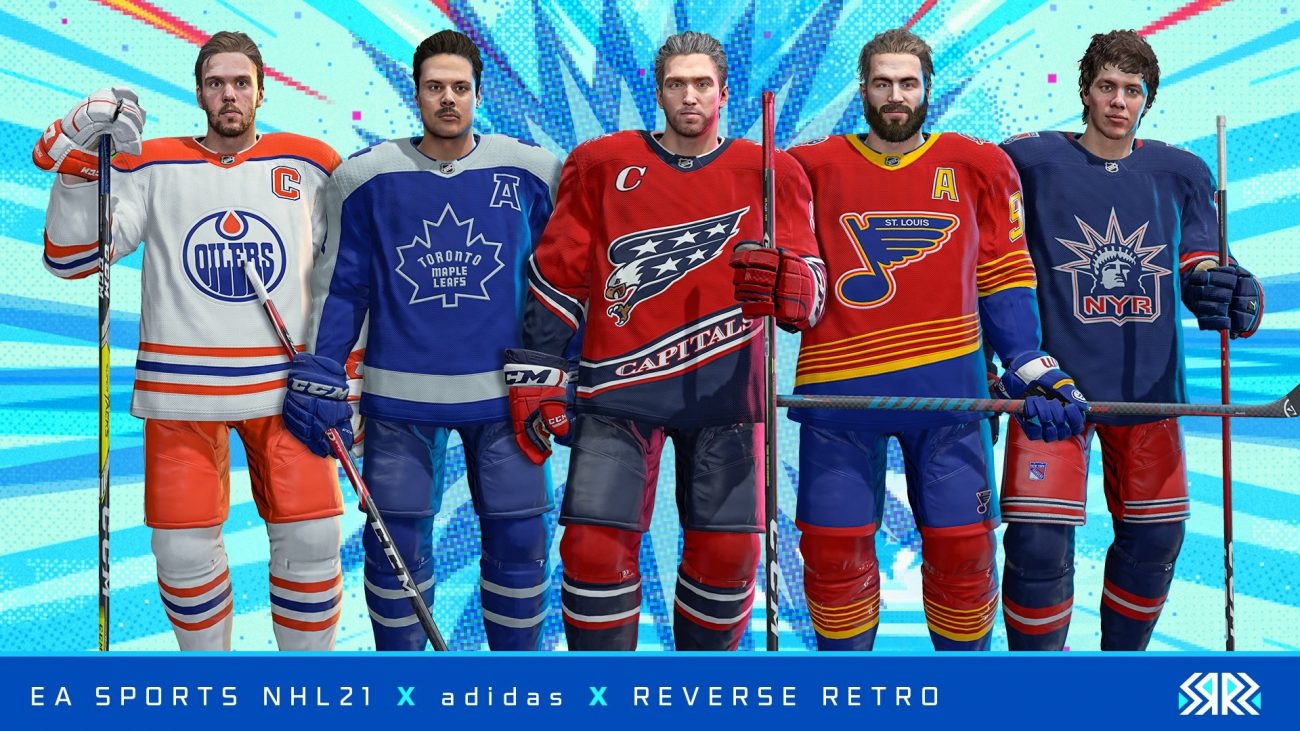 NHL 21 ‘Past Meets Present’ Campaign Adds Reverse Retro Jerseys and HUT Icons
