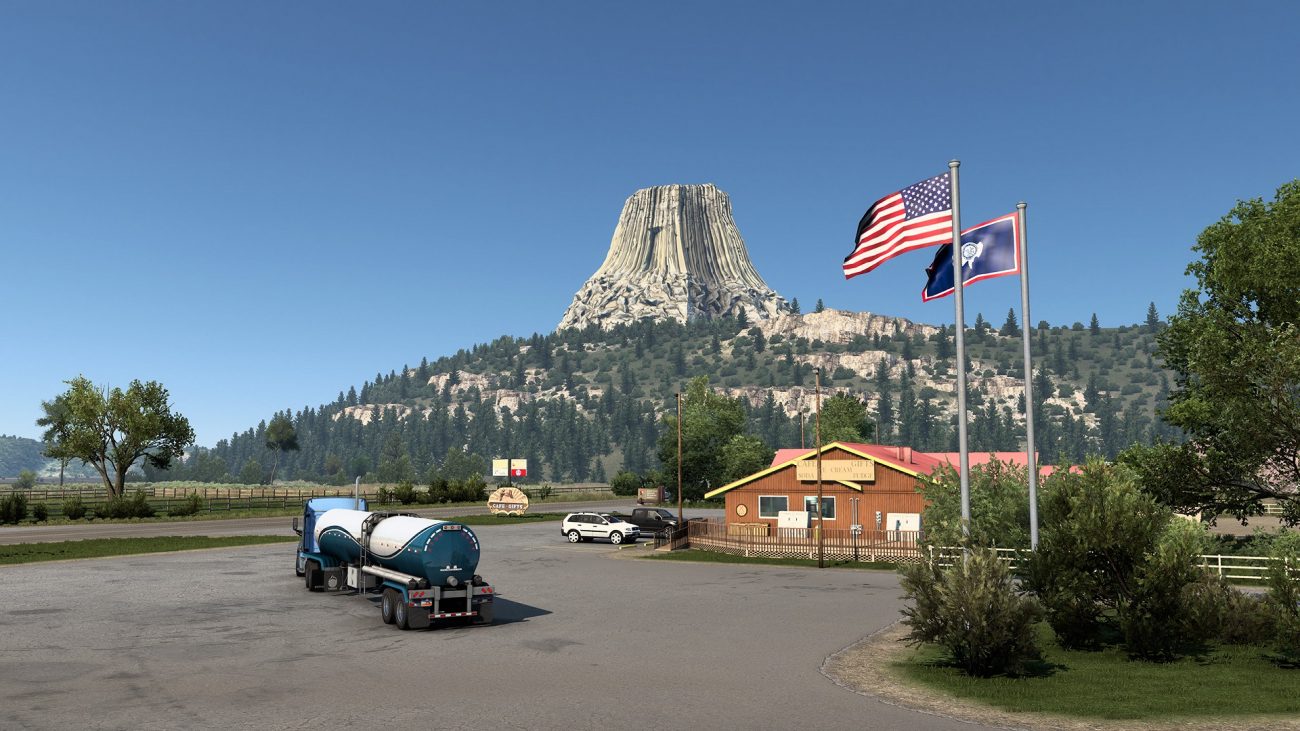 American Truck Simulator’s Wyoming DLC Arrives in September