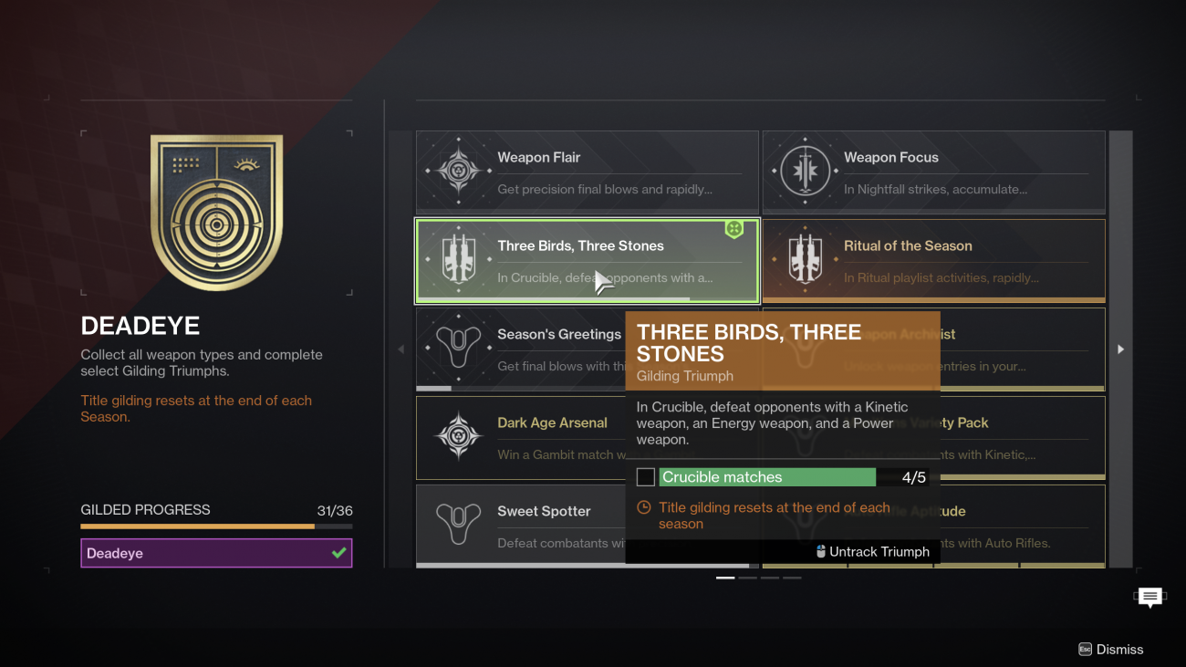 Three Birds, Three Stones – Destiny 2 - Guide Stash