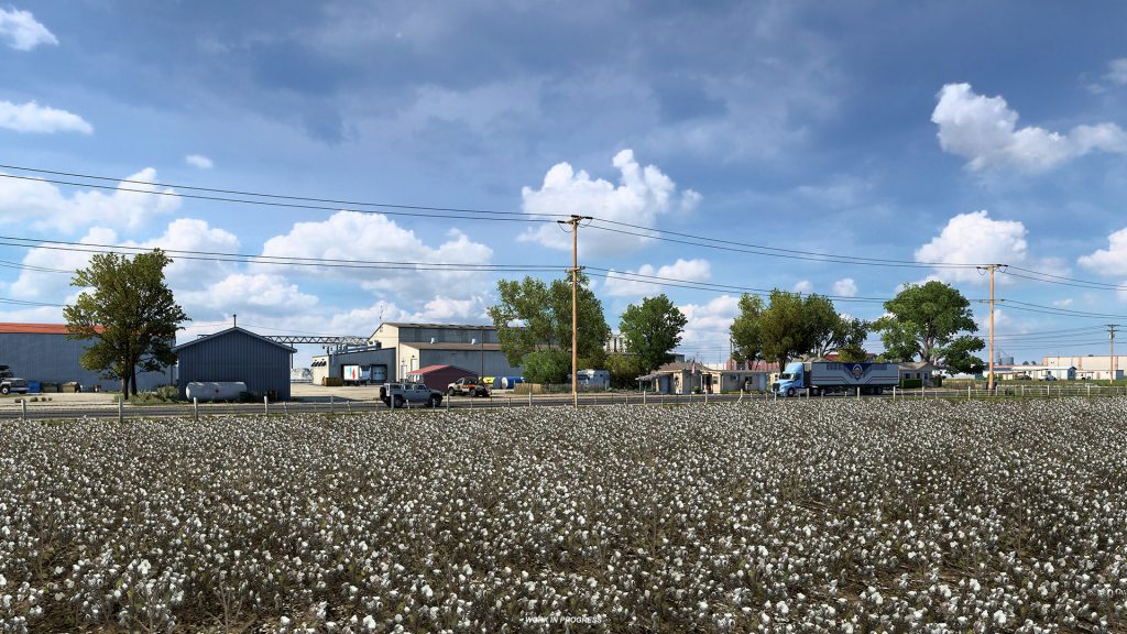 ATS Texas DLC Cotton Industry 01 1024x576 - American Truck Simulator Texas DLC Introduces the Cotton Industry