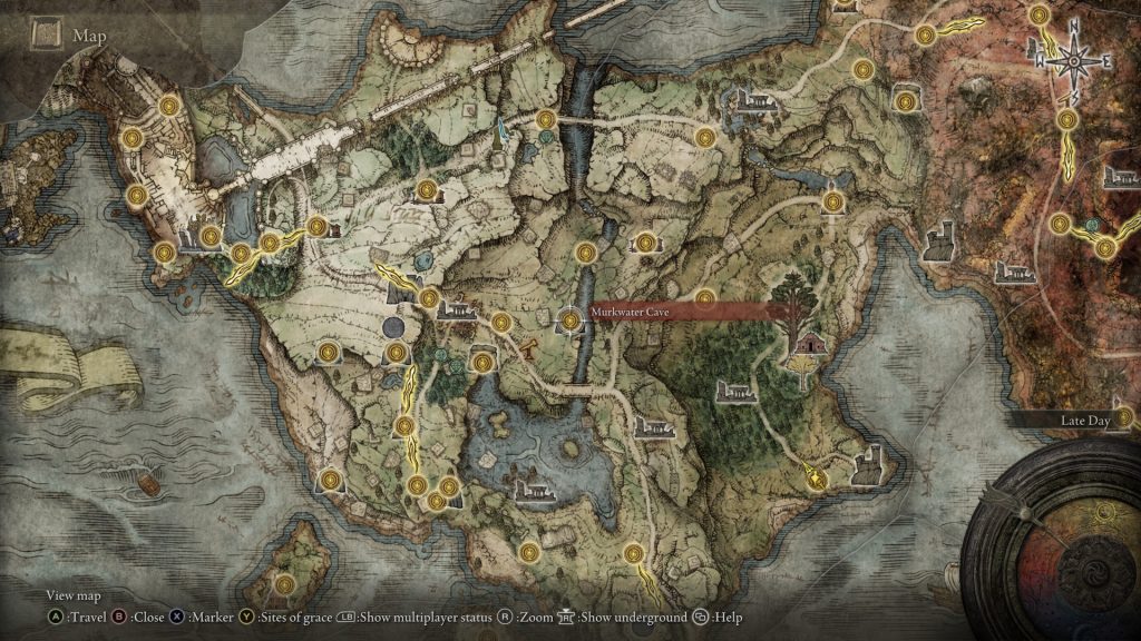murkwater cave map elden ring 1024x576 - Where to Find Patches in Elden Ring