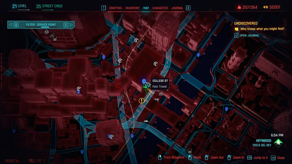 Cyberpunk 2077 Skippy Location Map 1024x576 - Where to Find Skippy in Cyberpunk 2077
