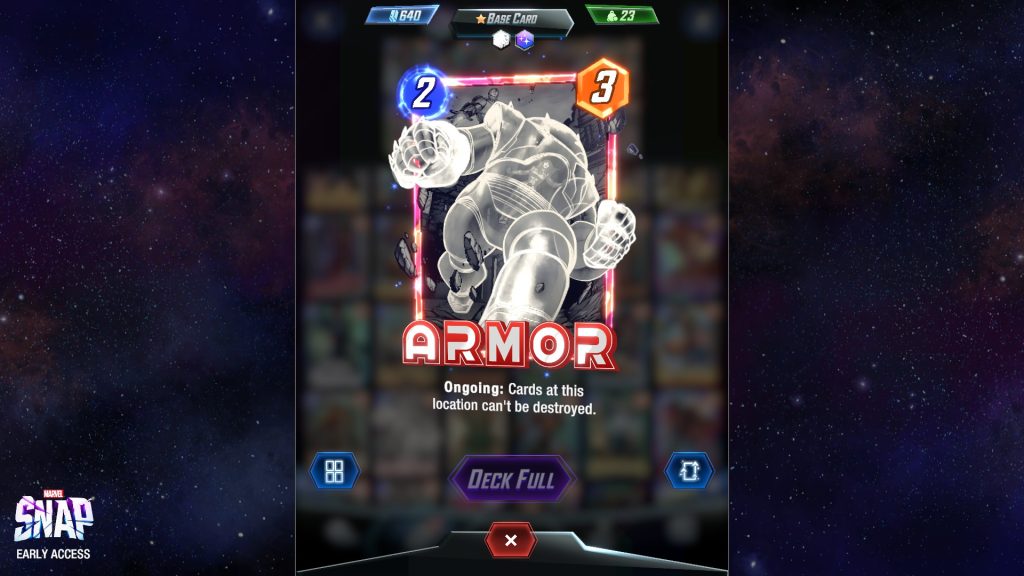 Armor 1024x576 - How to Counter Discard and Destroy Decks – Marvel Snap