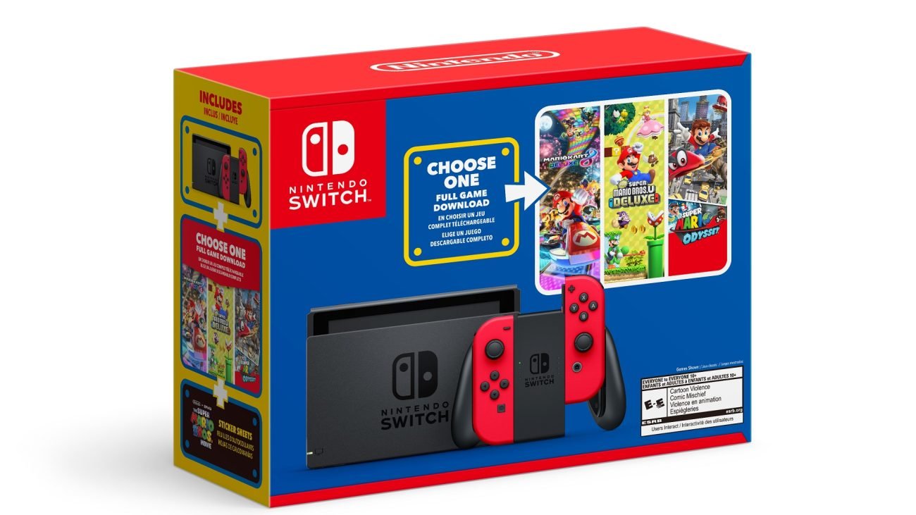 Nintendo Announces Mario Choose One Switch Bundle for MAR10 Day