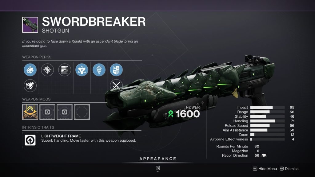 Swordbreker  1024x576 - Swordbreaker God Roll– Destiny 2